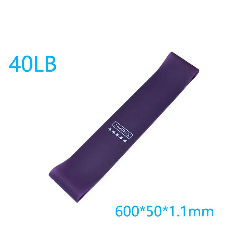 Elastic Resistance Bands Set for Yoga, Pilates, and Strength Training - 5-Pack - Fit-Evolution