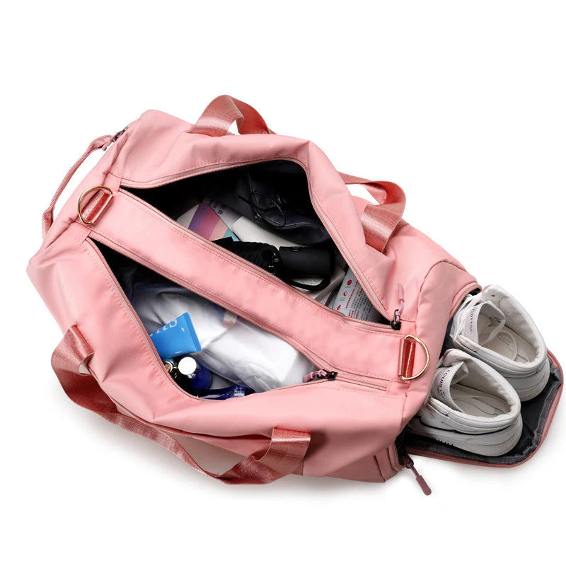Waterproof Fitness Sports Travel Duffel Bag - Versatile Weekender for Men and Women - Fit-Evolution