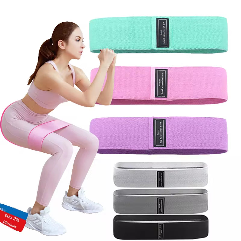 Fitness Resistance Band Buttocks Expansion Fitness Cloth Rubber Band Elastic Expander Suitable for Home Exercise Sport Equipment - Fit-Evolution