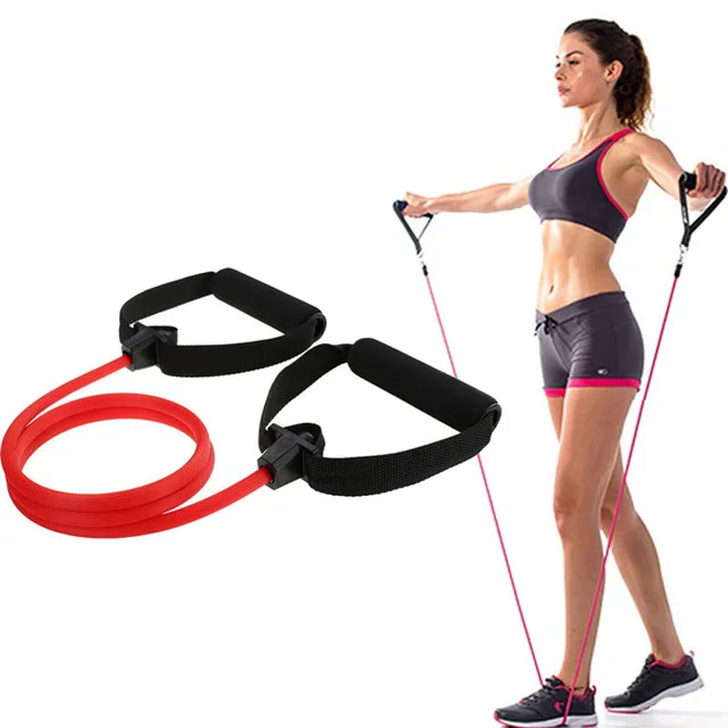 New Fitness Yoga Pilates Bar Stick Crossfit Resistance Bands Trainer Yoga Pull Rods Pull Rope Portable Home Gym Body Workout - Fit-Evolution