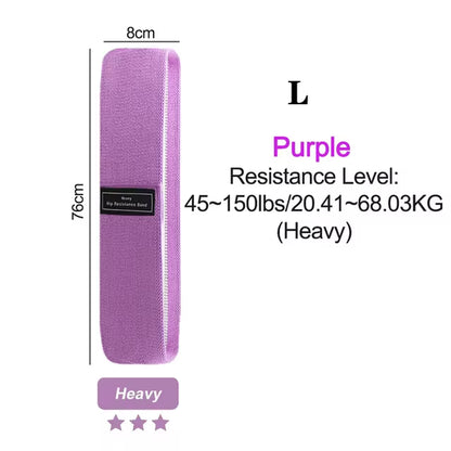 Fitness Resistance Band Buttocks Expansion Fitness Cloth Rubber Band Elastic Expander Suitable for Home Exercise Sport Equipment - Fit-Evolution