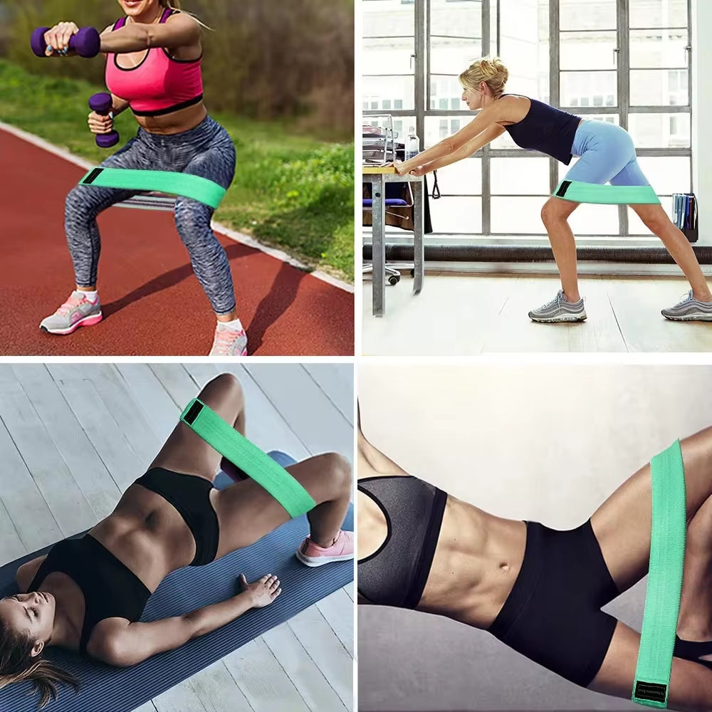 Fitness Resistance Band Buttocks Expansion Fitness Cloth Rubber Band Elastic Expander Suitable for Home Exercise Sport Equipment - Fit-Evolution