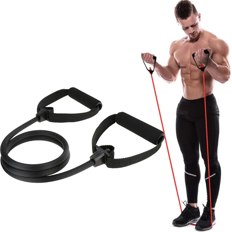 New Fitness Yoga Pilates Bar Stick Crossfit Resistance Bands Trainer Yoga Pull Rods Pull Rope Portable Home Gym Body Workout - Fit-Evolution